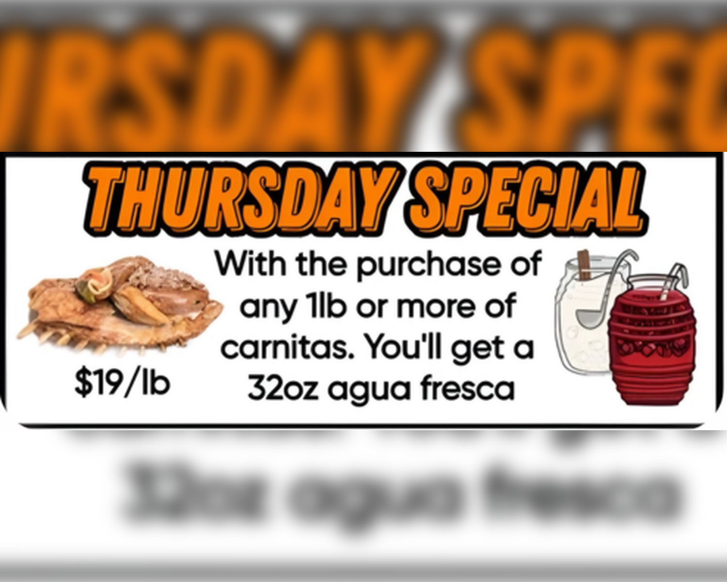 Thursday Special