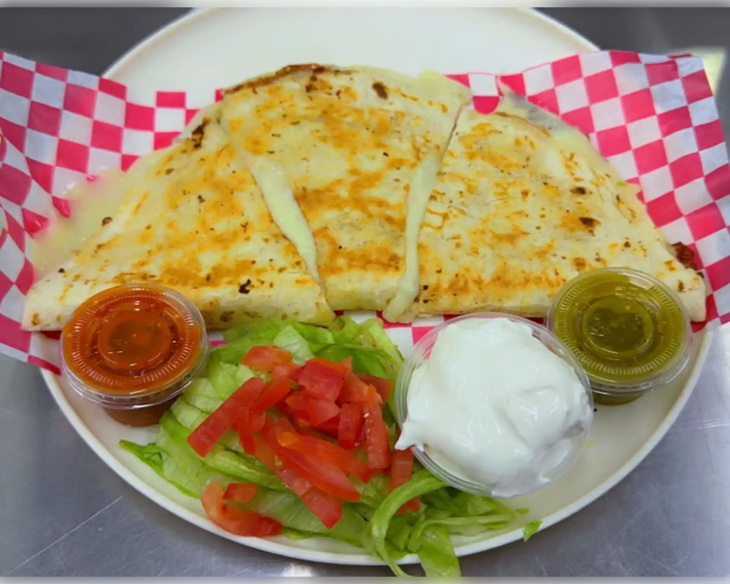 Large Cheese Quesadilla